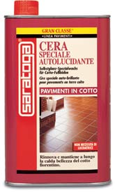 Cera speciale autolucidante