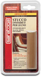 Stucco epossidico per legno