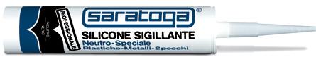 Silicone Sigillante Neutro per plastiche, metalli, specchi