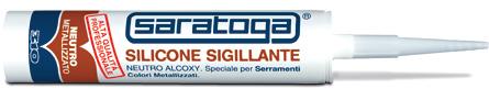 Silicone Sigillante Metallizzato neutro