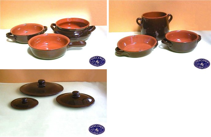 Pentole in terracotta "Vulcania"