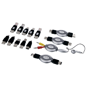 Kit cavi ed adattatori USB e Firewire Konig